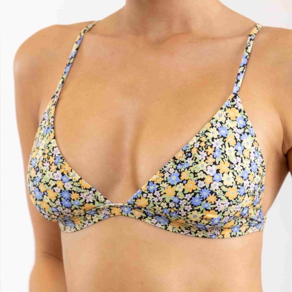 Rhythm by Free People Carrie Bralette Bikini Top Size L